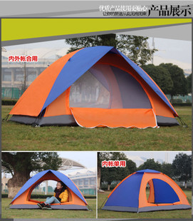 雙層銀膠防雨篷 戶外露營的可靠伙伴